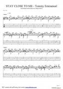 tommy emmanuel stay close to me version（指彈吉它）