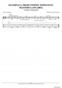 tommy emmanuel masterclass example-6（指彈吉他）