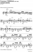 DANZA MORA（古典吉他）
